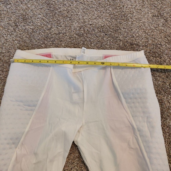 Under Armor New Women's Slider Shorts White Padded Size XXL Light Compression - Picture 5 of 9